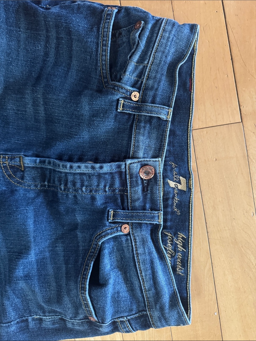 Dark Indigo High-Rise Jeans